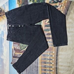 Rachel‎ Comey Black Button Denim Jeans Size 6